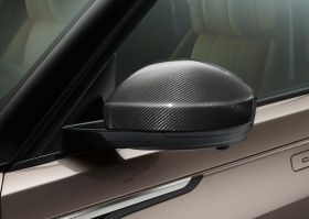Накладки на дзеркала з обробкою CARBON FIBRE, комплект