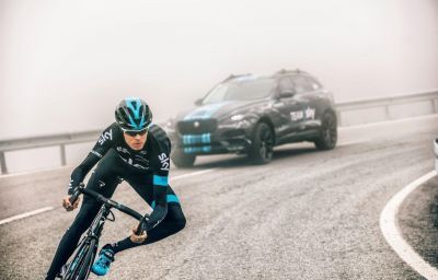 ПРОТОТИП JAGUAR F-PACE СУПРОВОДЖУЄ TEAM SKY ПІД ЧАС TOUR DE FRANCE #FPACE