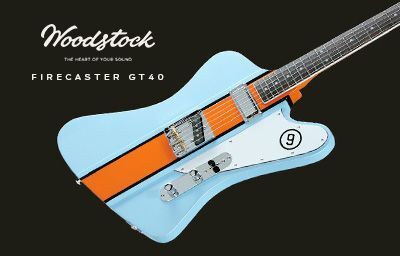 Українська компанія Woodstock Firecaster GT40 – створила на честь Ford нову модель гітари.