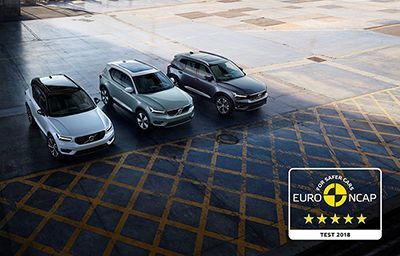 Volvo XC40, отримав 5 зірок із безпеки у рейтингу Euro NCAP