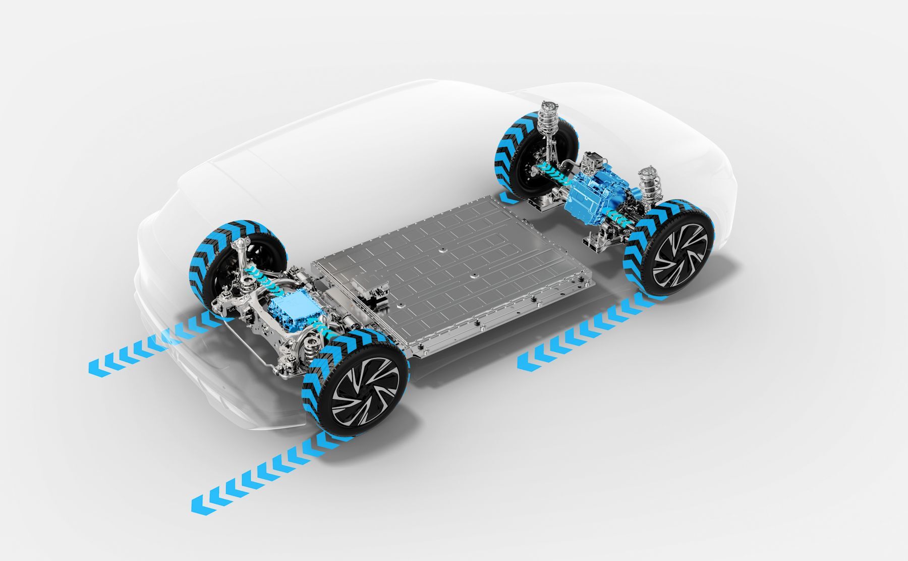 Фото платформи MG S6 EV